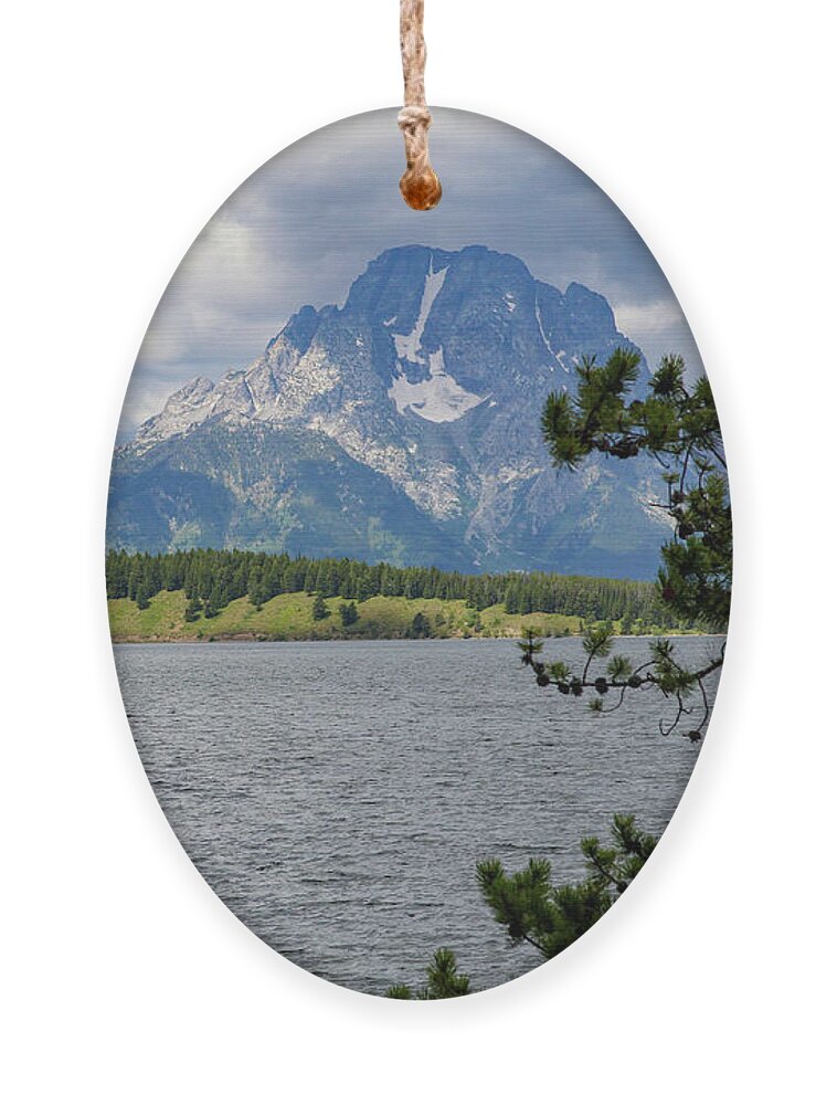 Tetons Ornament featuring the photograph Freedoms View by Diane Bohna