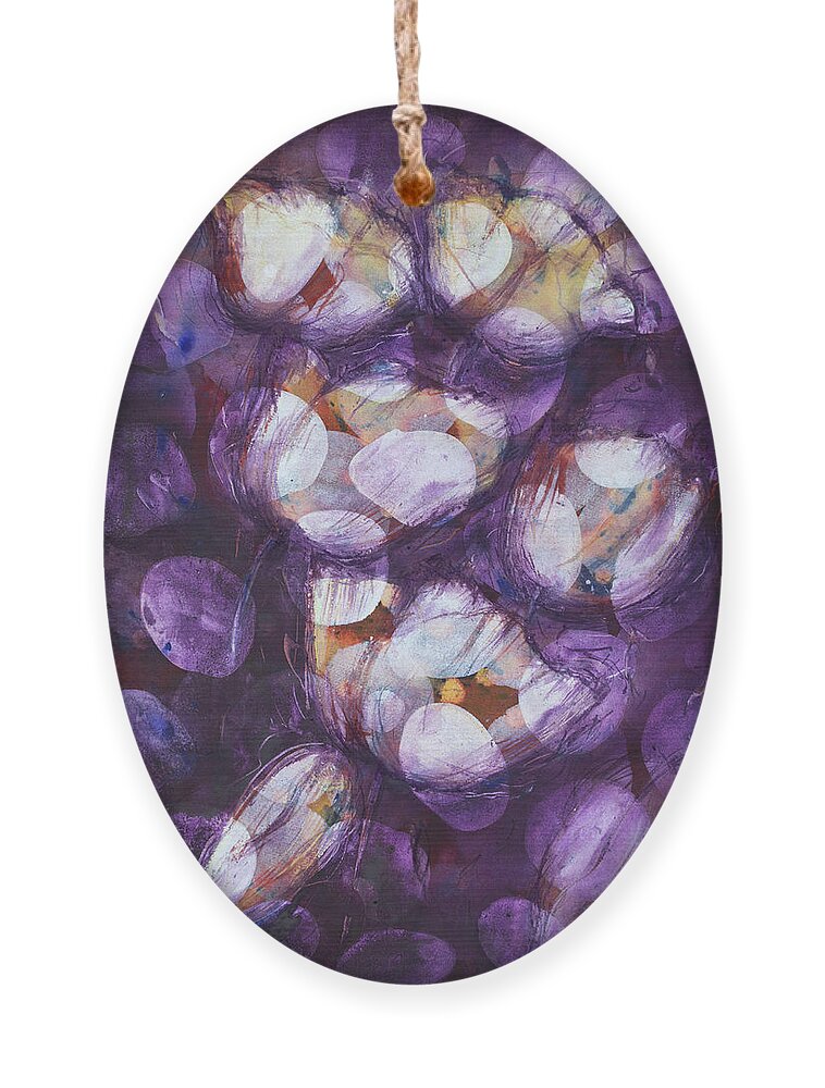 Watercolour Ornament featuring the painting From Now On by Petra Rau