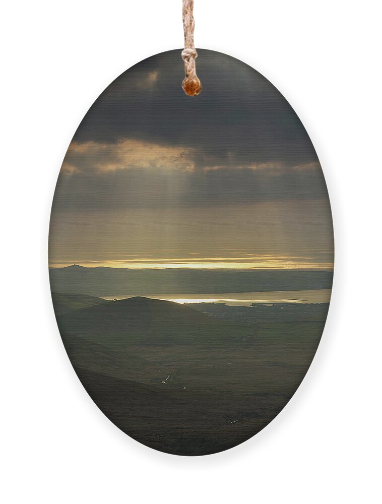 Coast Ornament featuring the photograph Golden Moments by Mark Callanan