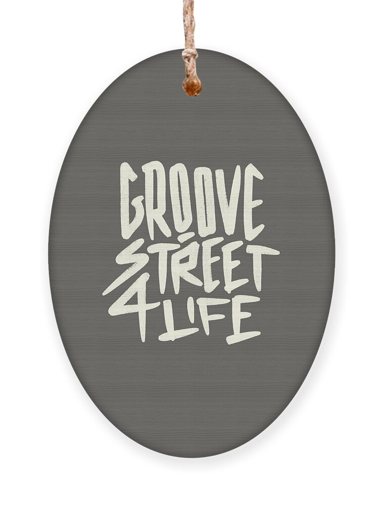 GTA san andreas grove street 4 life Ornament