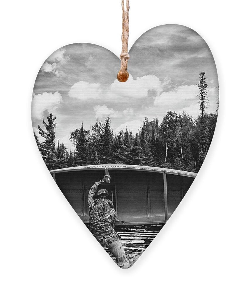 Bwca Ornament featuring the photograph Guide by Cynthia Dickinson