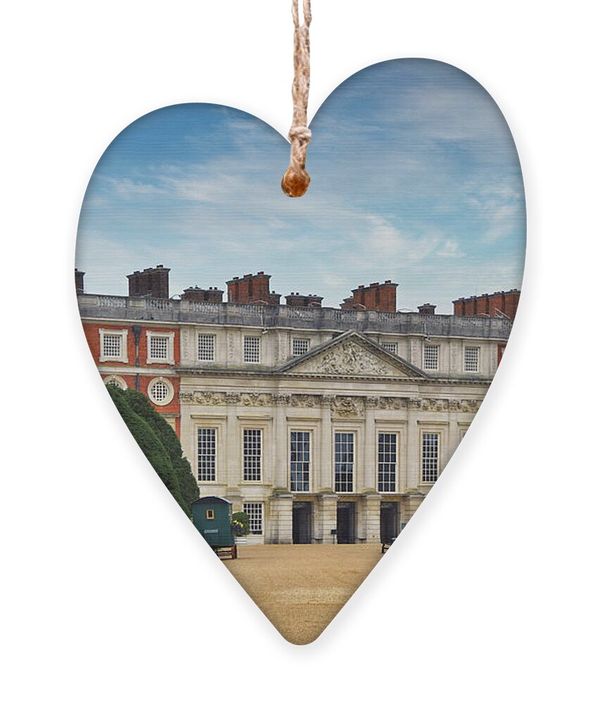 Hampton Court Palace Ornament featuring the photograph Hampton Court Palace and Gardens Richmond upon Thames, London England by Abigail Diane Photography