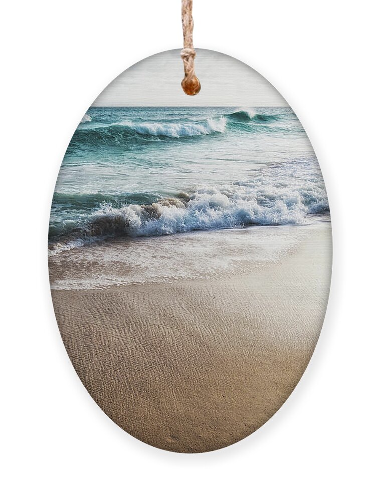 Waves Ornament featuring the photograph Homeland by Becqi Sherman