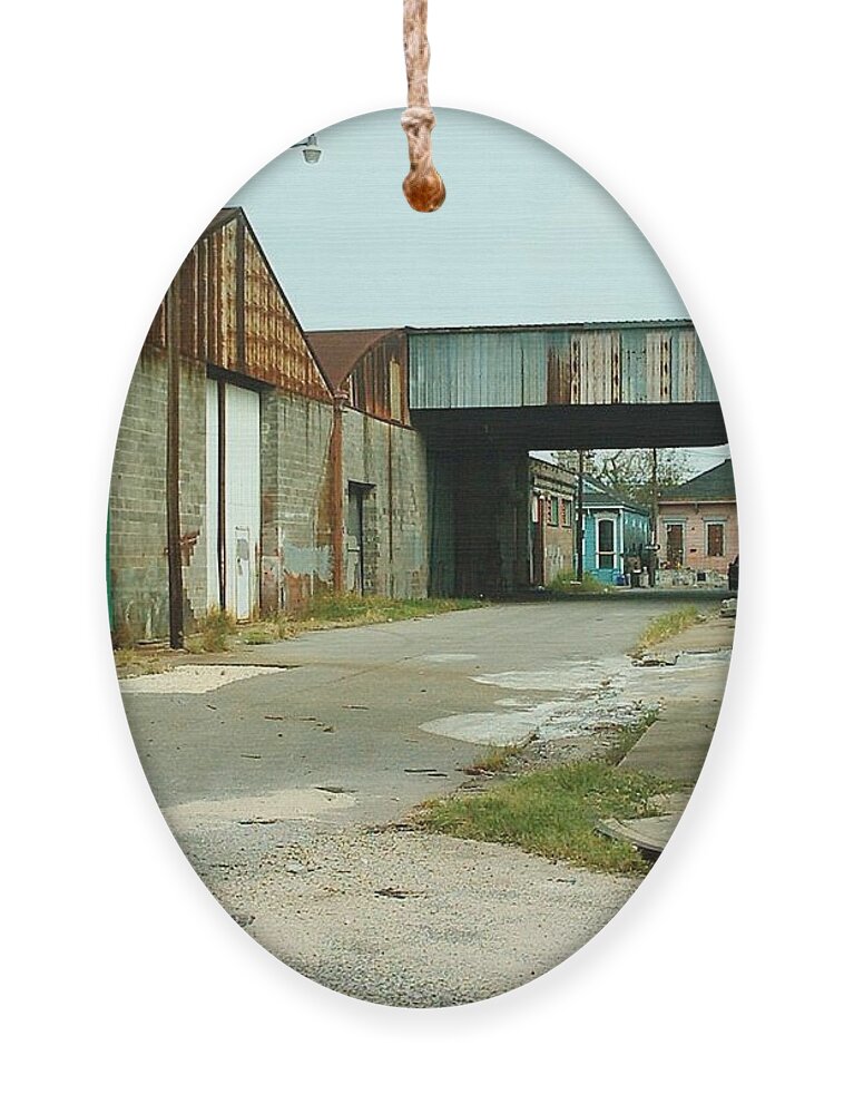 New Orleans Ornament featuring the photograph Hurricane Katrina Series - 14 by Christopher Lotito