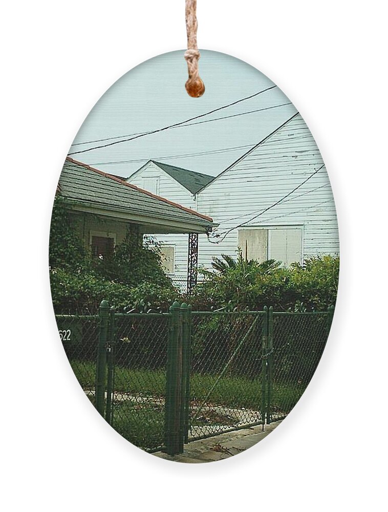 New Orleans Ornament featuring the photograph Hurricane Katrina Series - 16 by Christopher Lotito
