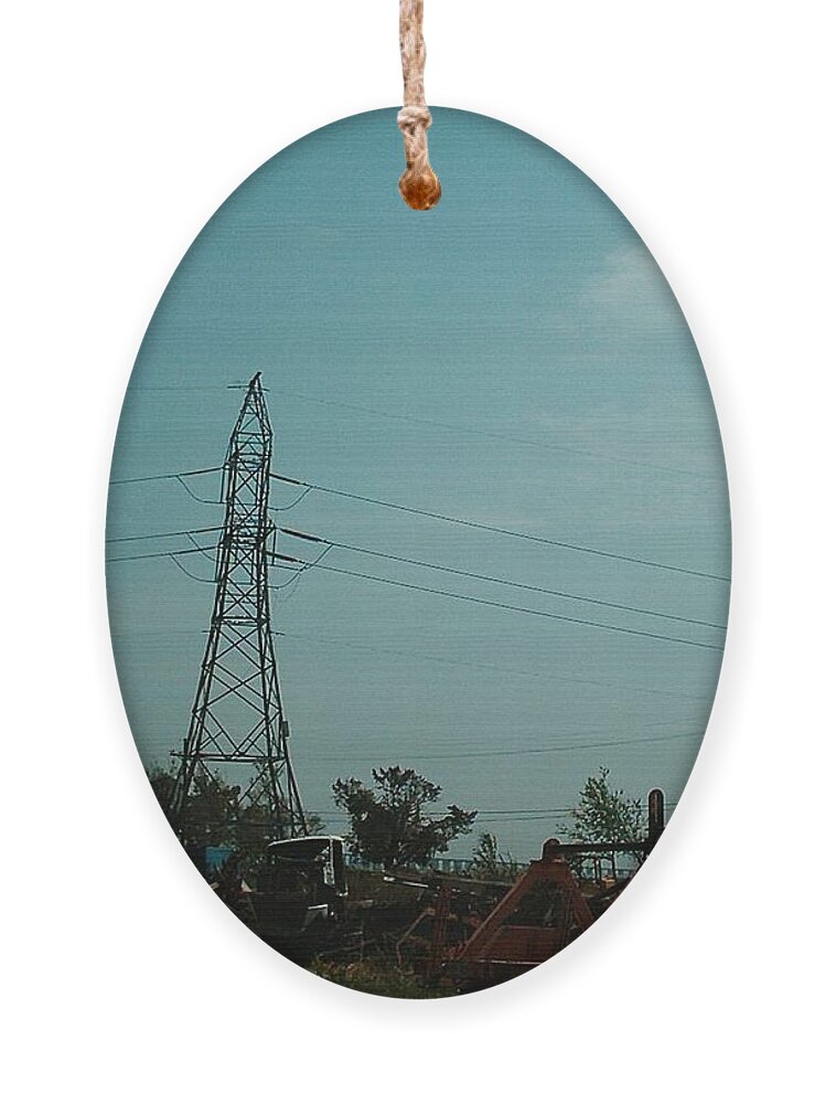  Ornament featuring the photograph Hurricane Katrina Series - 2 by Christopher Lotito