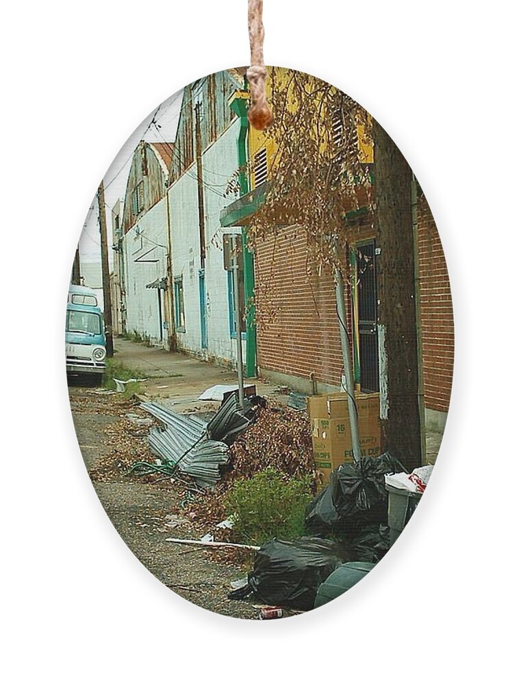  Ornament featuring the photograph Hurricane Katrina Series - 21 by Christopher Lotito