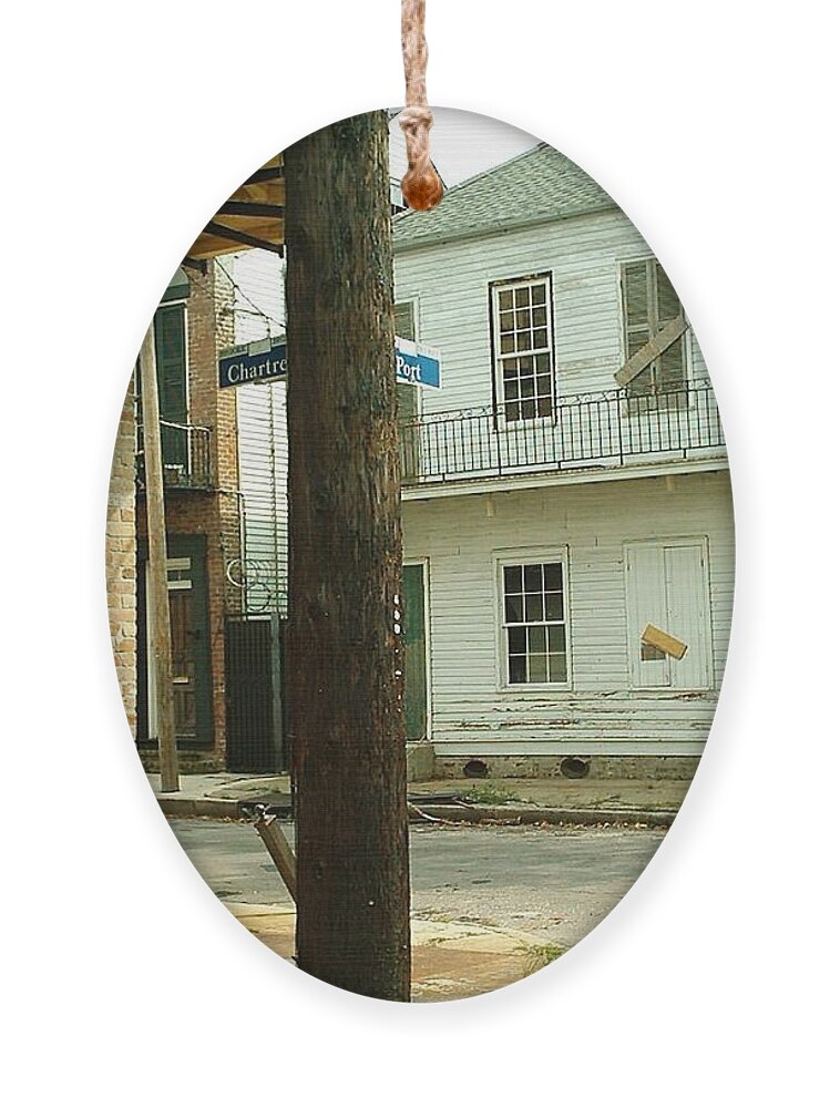 New Orleans Ornament featuring the photograph Hurricane Katrina Series - 23 by Christopher Lotito