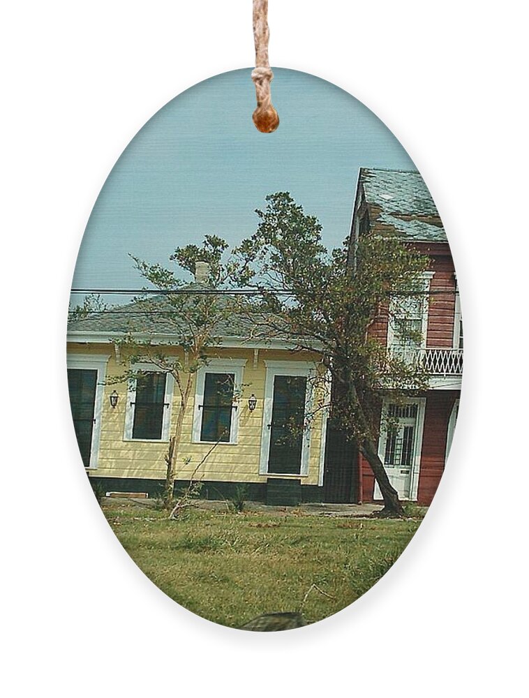  Ornament featuring the photograph Hurricane Katrina Series - 9 by Christopher Lotito