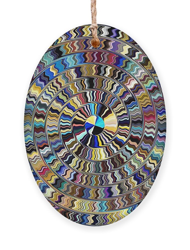 Mandala Ornament featuring the digital art Indian Sun Tapestry by David Manlove