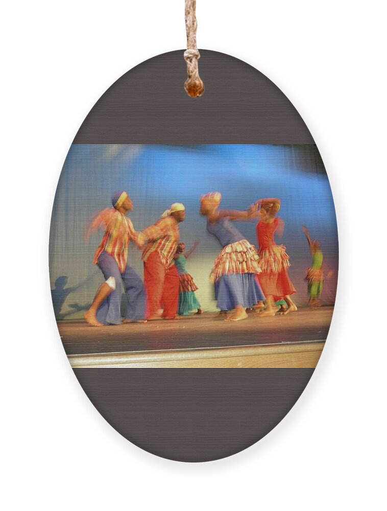 Jankoonuu Ornament featuring the painting Jamboree 2 by Trevor A Smith