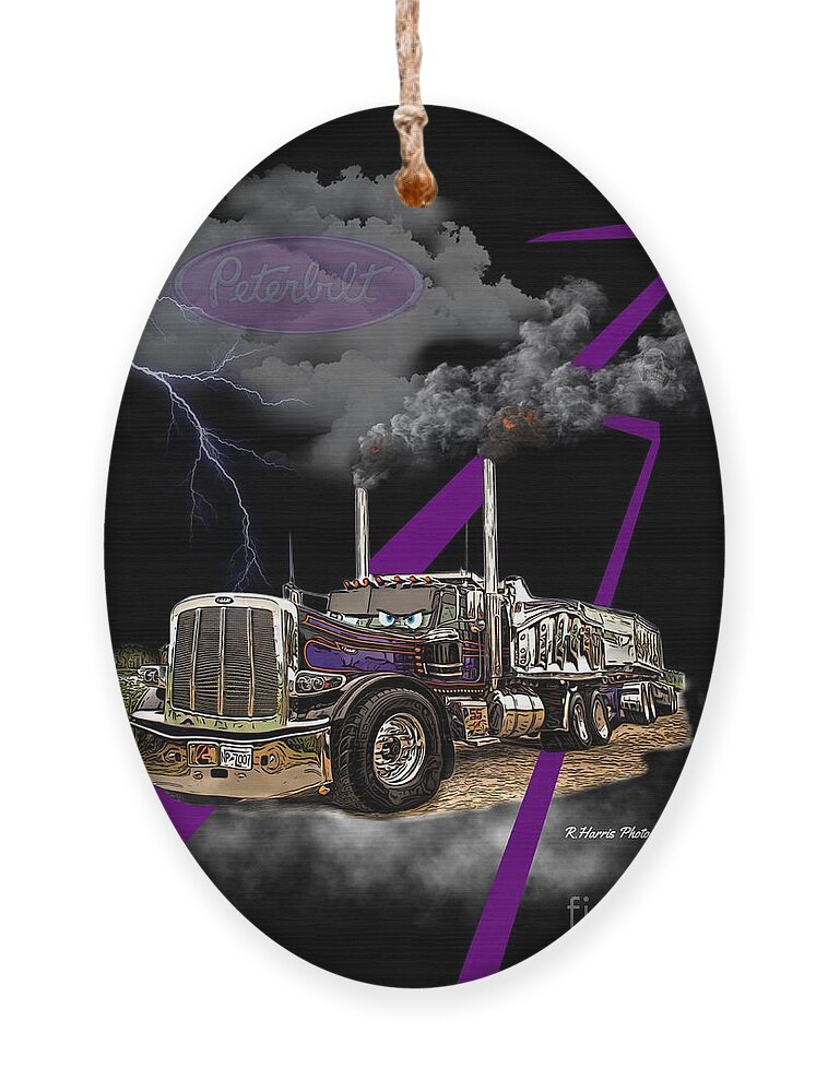  Ornament featuring the photograph Johnnys truck by Randy Harris