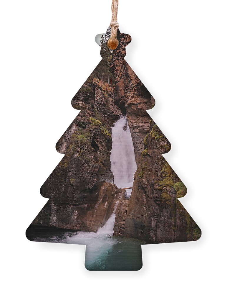 Johnston Falls Canada Ornament featuring the photograph Johnston Falls by Dan Sproul