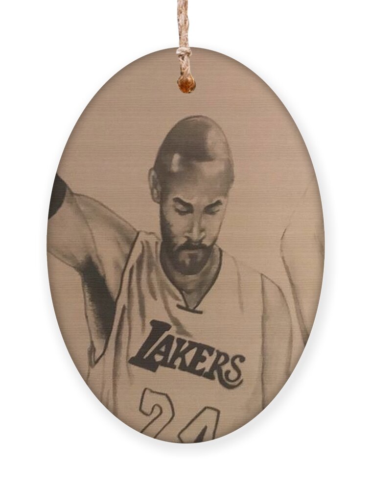  Ornament featuring the drawing KB by Angie ONeal