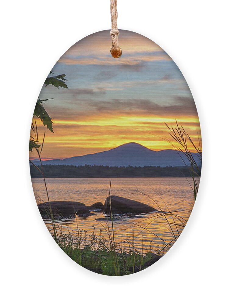 Kearsarge Ornament featuring the photograph Kearsarge North Summer Dreams by Chris Whiton