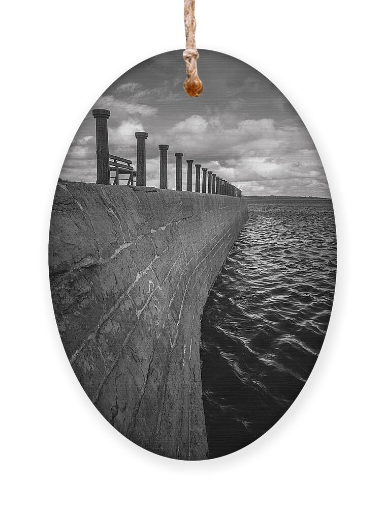Kilteery Ornament featuring the photograph Kilteery Pier by Mark Callanan