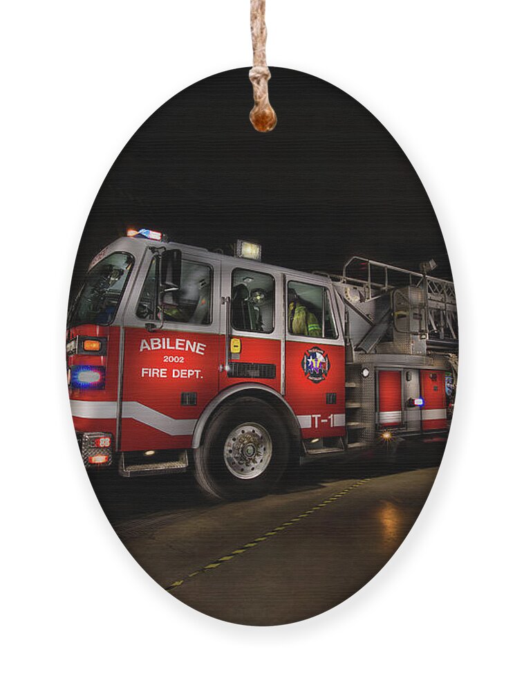 Emergency Ornament featuring the photograph Ladder No. 1 by Steve Templeton