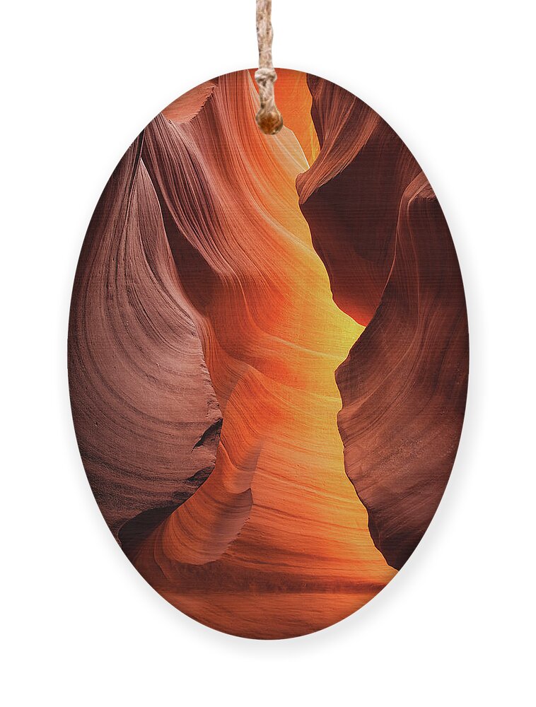 Canyon Ornament featuring the photograph Lady of the Flame by Darren White
