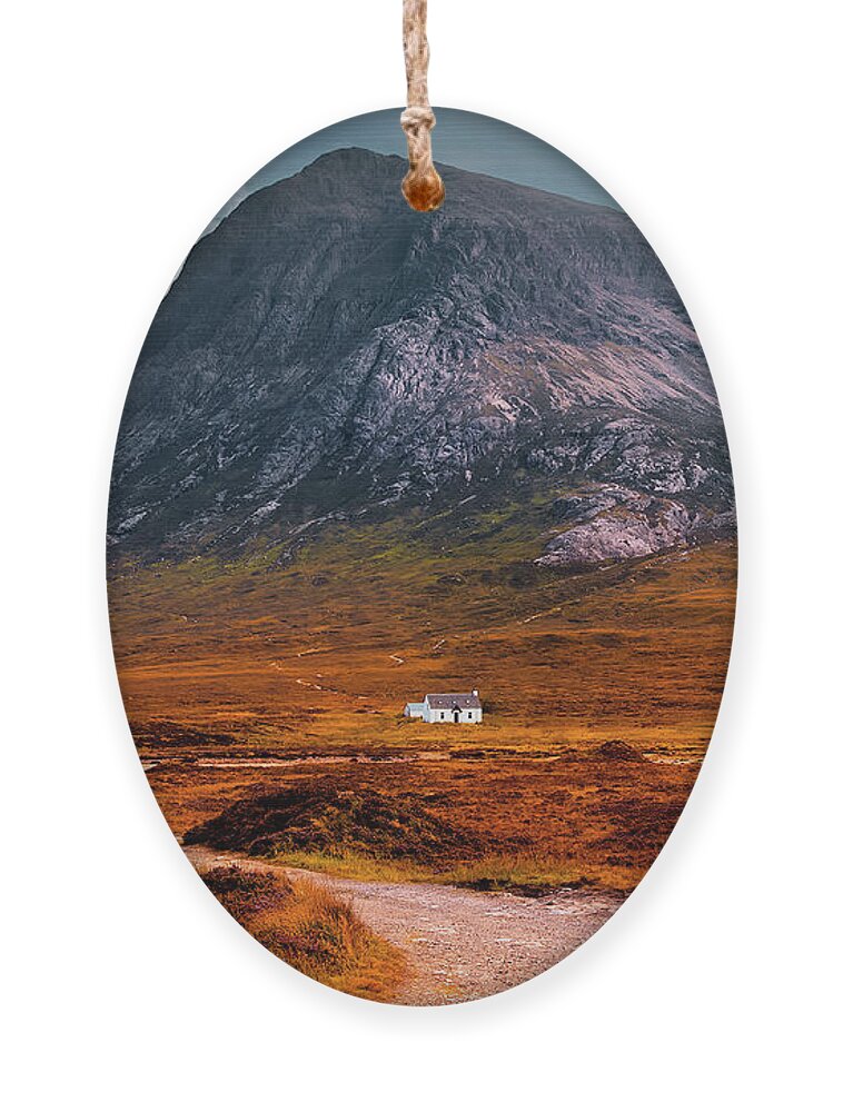 Glencoe Ornament featuring the photograph Lagangarbh, Buachaille Etive Mor by Kype Hills