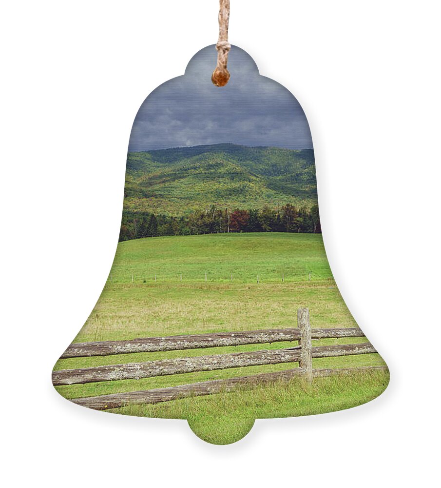 Pioneer Farm Ornament featuring the photograph Late Summer At Pioneer Farm - Columbia, New Hampshire by John Rowe