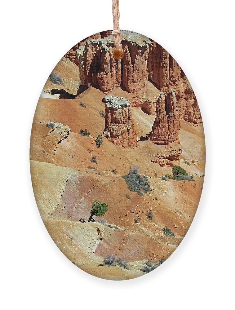 Utah Ornament featuring the photograph Layers Of Land - Bryce Canyon by Jennifer Robin