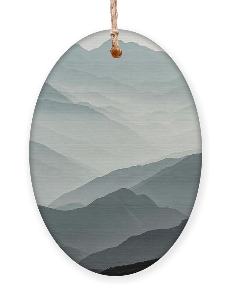 Mount Baldy Ornament featuring the photograph Like a Watercolor by Rich Cruse