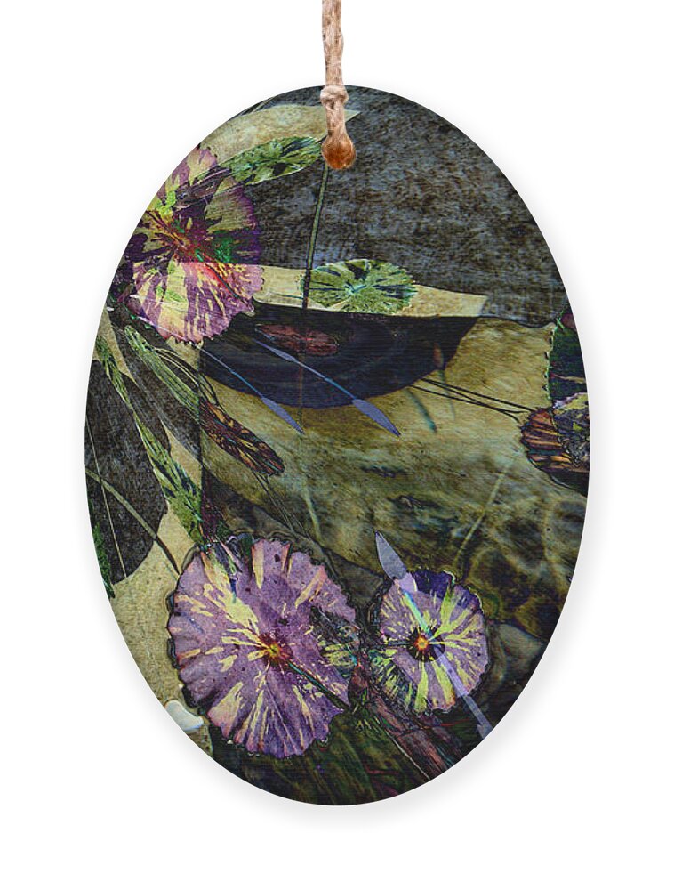 Lily Ornament featuring the photograph Lilly Pond by Katherine Erickson