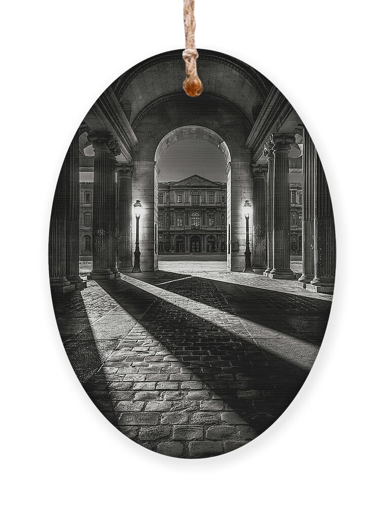 Cour Carrée Ornament featuring the photograph Louvre Palace Passage by Dee Potter