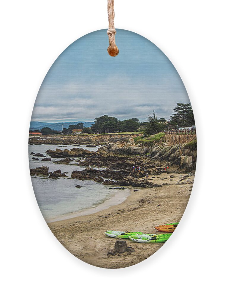 Beach Ornament featuring the photograph Lover's Point by David Levin