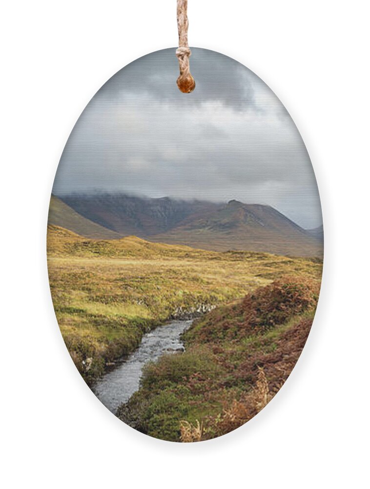 United Kingdom Ornament featuring the photograph Low cloud in the Scottish highlands by Jane Rix