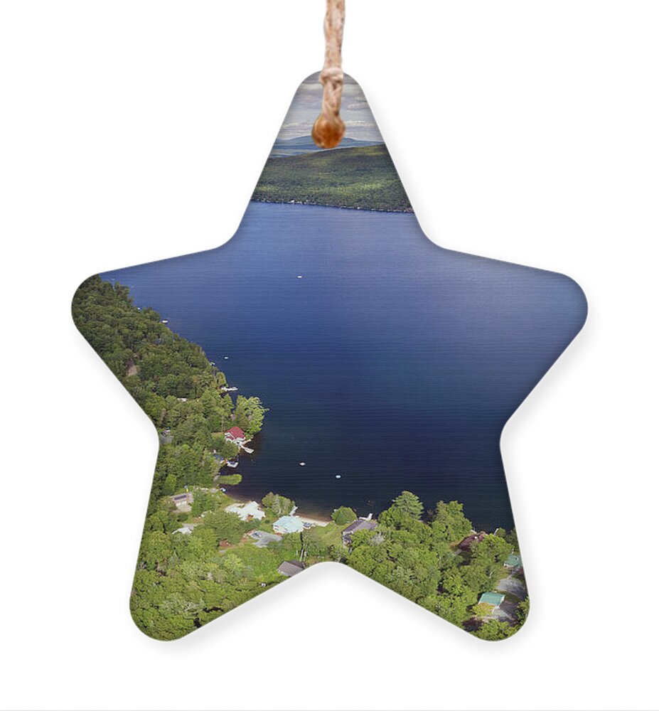 Lake Ornament featuring the photograph Maidstone Lake, Vermont by John Rowe
