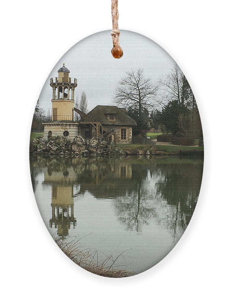 Marie Antoinette Ornament featuring the photograph Maries Lighthouse Versailles by Roxy Rich