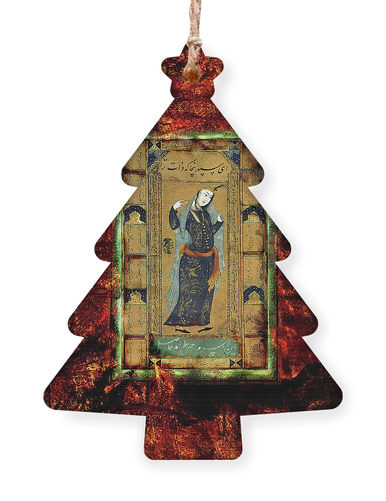 Home Ornament featuring the digital art Memories that burned by Mehran Akhzari