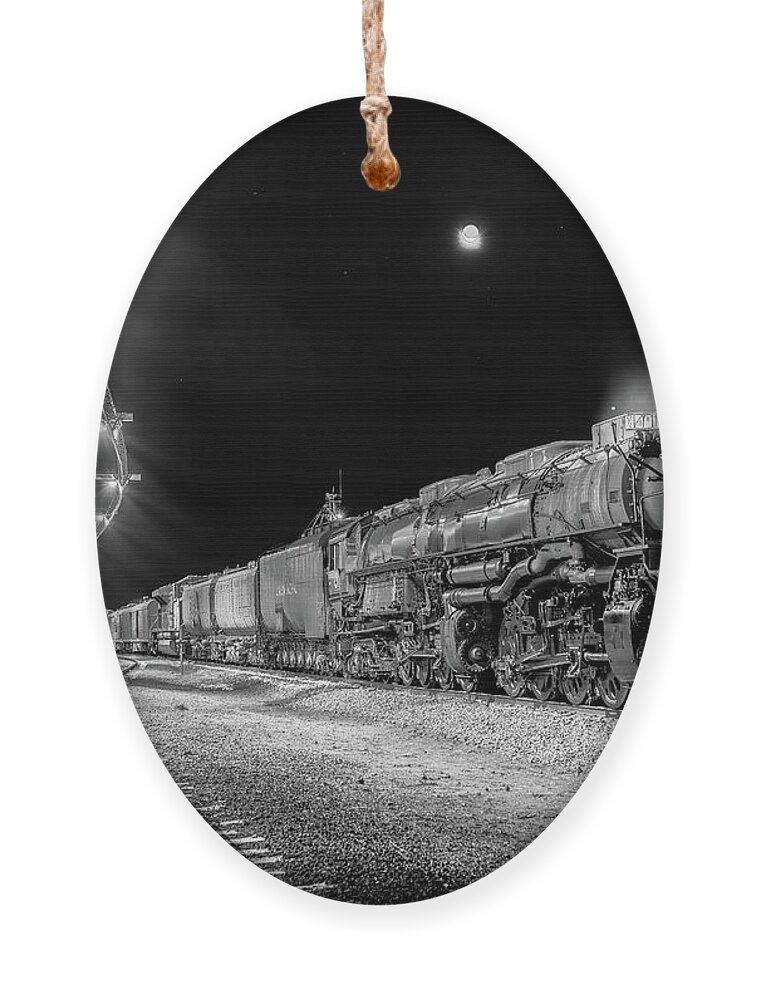 Big Boy Ornament featuring the photograph Midnight Rest by Darren White