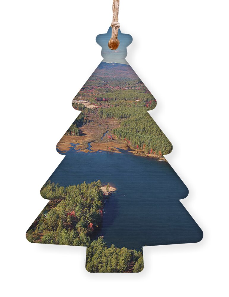 Moores Pond Ornament featuring the photograph Moores Pond - Tamworth, New Hampshire by John Rowe