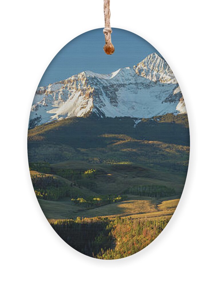  Ornament featuring the photograph Mt. Willson by Wesley Aston