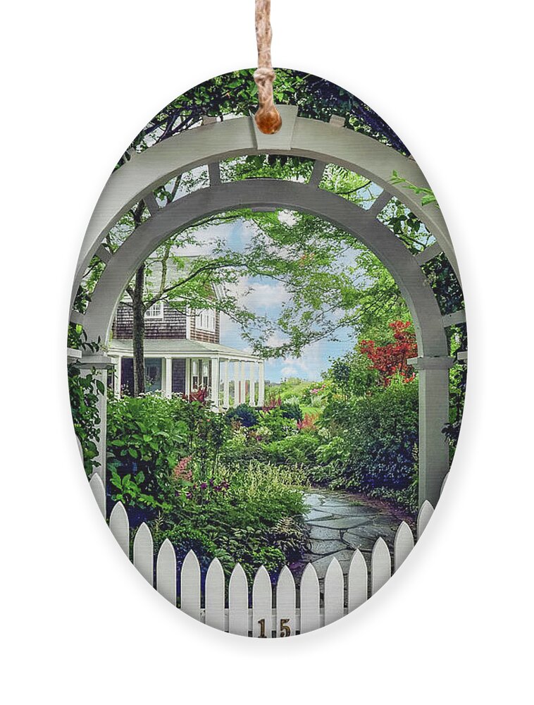 Nantucket Ornament featuring the photograph Nantucket #15 by Mitchell R Grosky