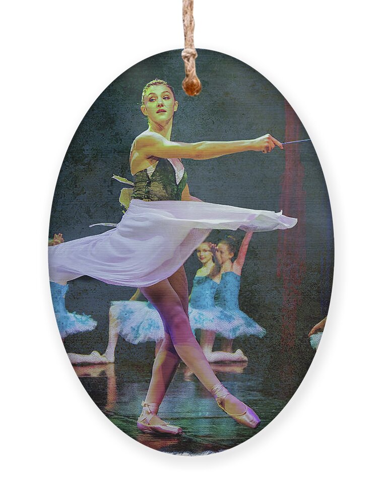 Ballerina Ornament featuring the photograph Nutcracker_Ballet 101 by Craig J Satterlee