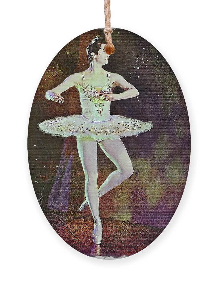 Ballerina Ornament featuring the photograph Nutcracker_Kayla Cassaboon by Craig J Satterlee