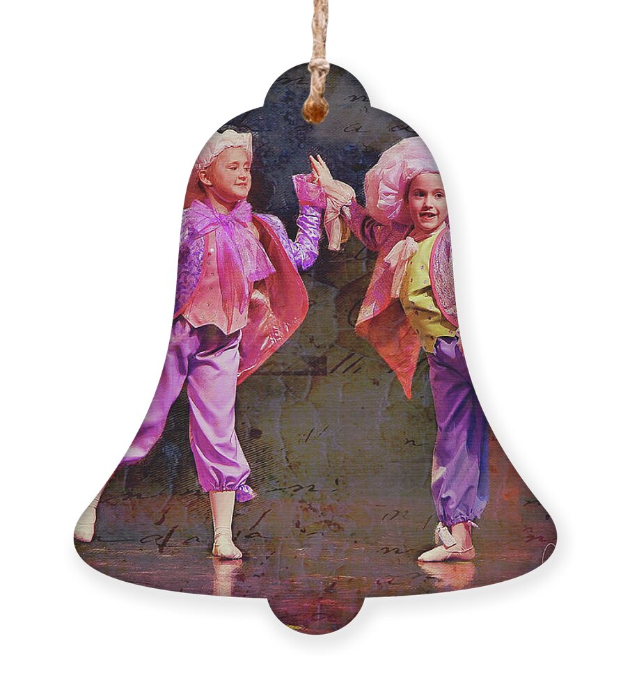 Ballerina Ornament featuring the photograph Nutcracker_Marshmallow Boys by Craig J Satterlee