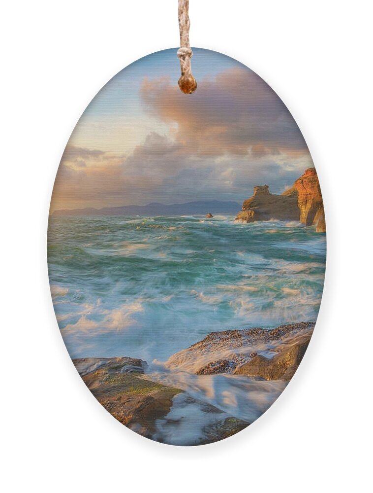 Oregon Ornament featuring the photograph Oregon Coast Wonder by Darren White