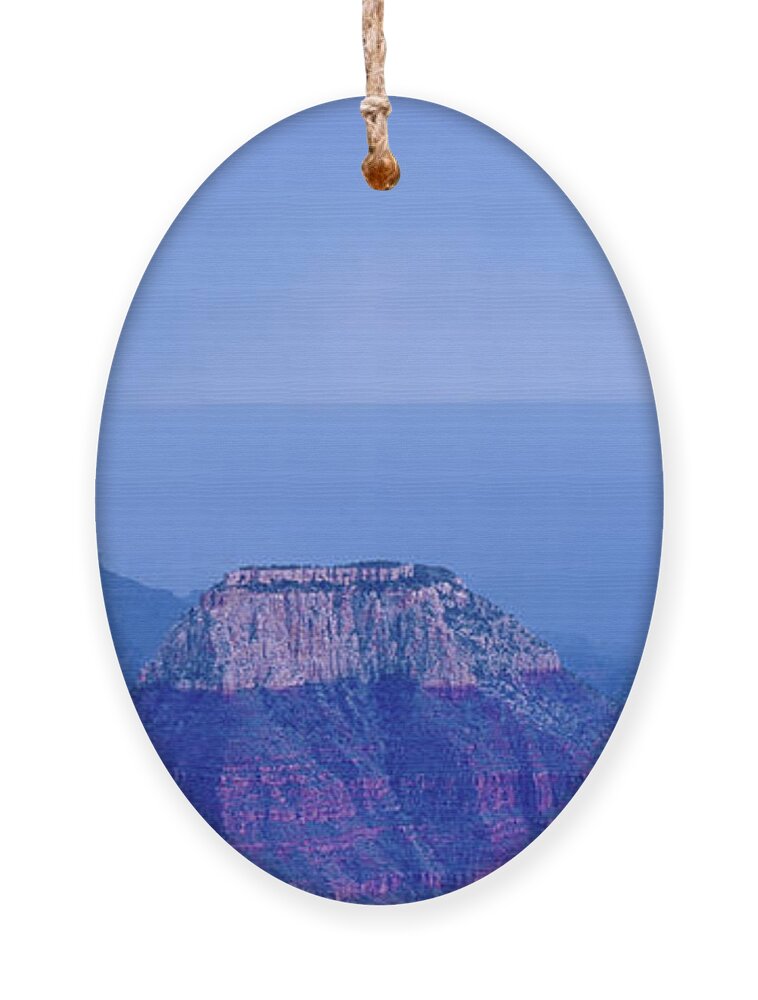 Dave Welling Ornament featuring the photograph Panorama Lightning Strike North Rim Grand Canyon Np Ar by Dave Welling