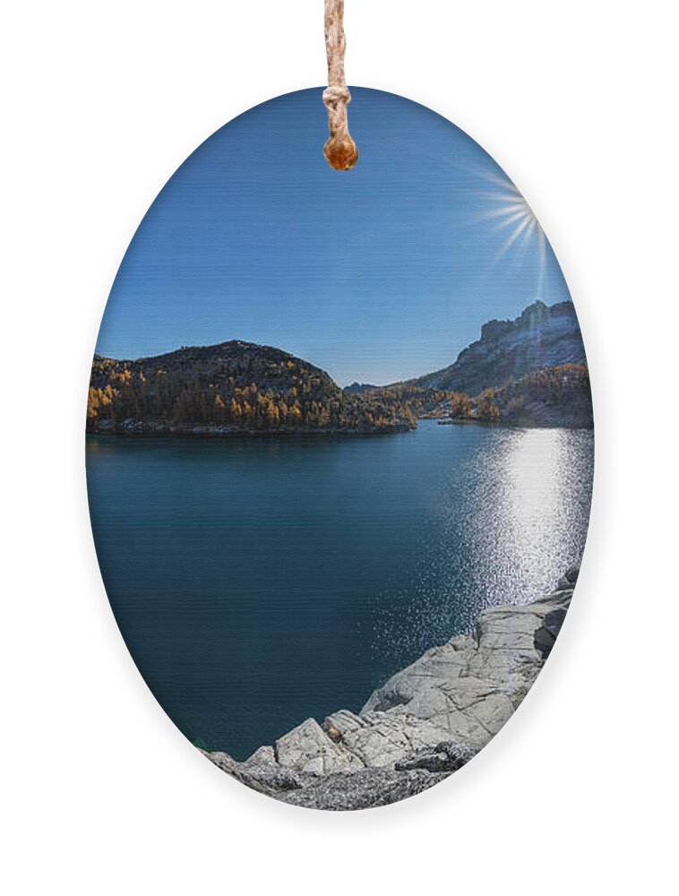 Core Ornament featuring the photograph Perfection Lake by Pelo Blanco Photo