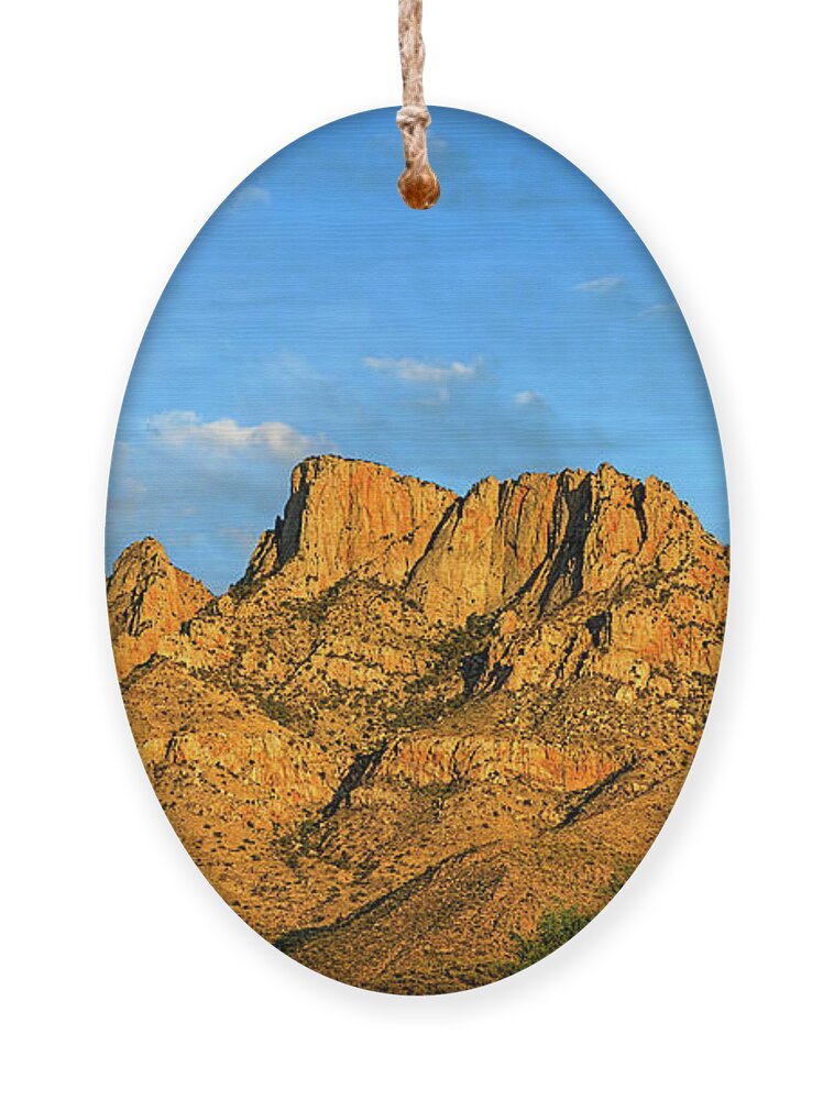 Afternoon Ornament featuring the photograph Picos Dorados 25001 by Mark Myhaver
