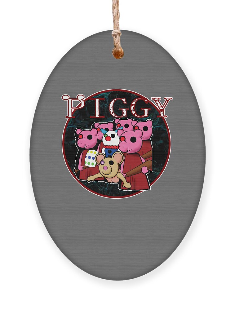 Piggy ROBLOX ROBLOX Game Piggy ROBLOX Characters Classic jpeg Su Ornament  by Heleen Bruinink - Pixels