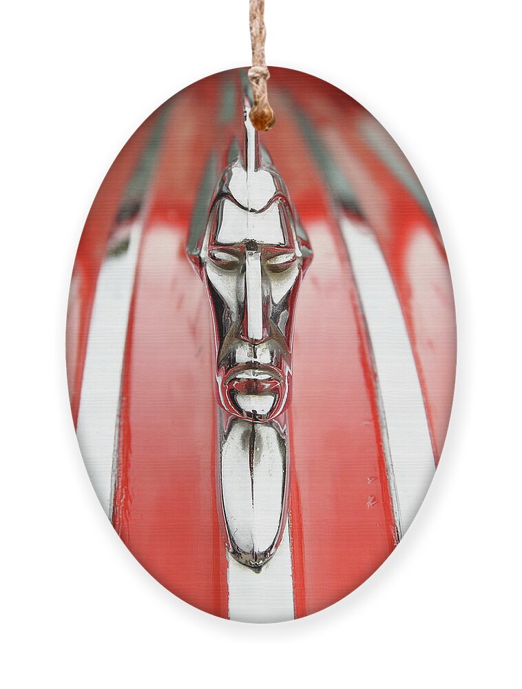 Retro Ornament featuring the photograph Pontiac Chief by Lens Art Photography By Larry Trager
