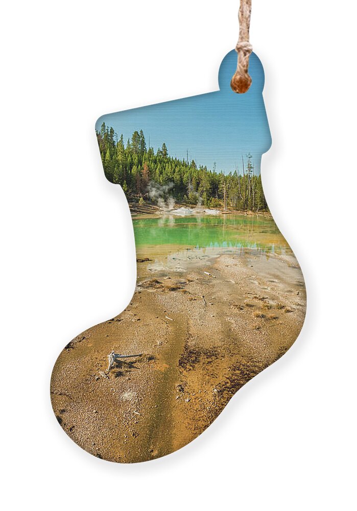 Gopro Ornament featuring the photograph Porcelain Basin - Yellowstone National Park - Wyoming by Bruce Friedman