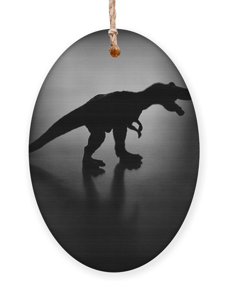 Dinosaur Ornament featuring the photograph Raaaawwww by Jim Whitley