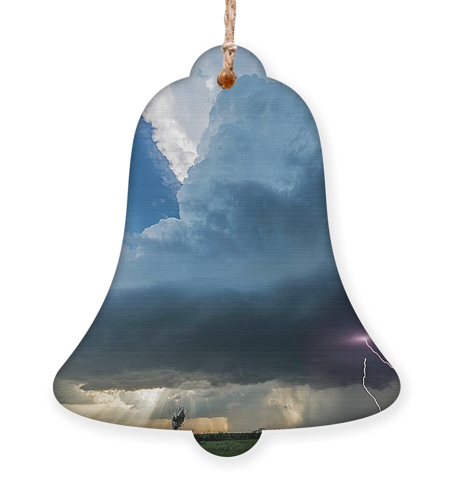 Sunshine Ornament featuring the photograph Ray Of Light by Marcus Hustedde