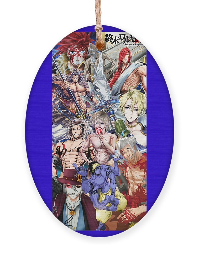 Record Of Ragnarok all Characters Ornament by DNT Prints - Fine